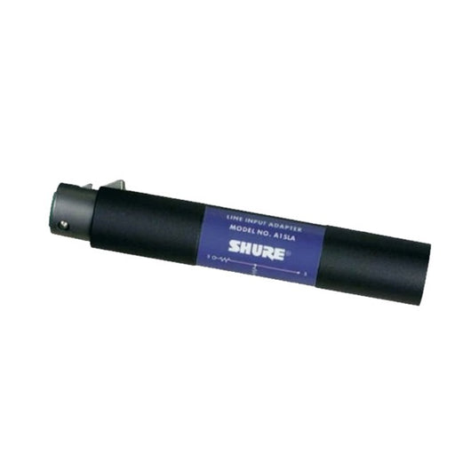 Shure A15LA Line Adapter–Converts Balanced Line Level Signals to Microphone Level (50dB Attenuation)