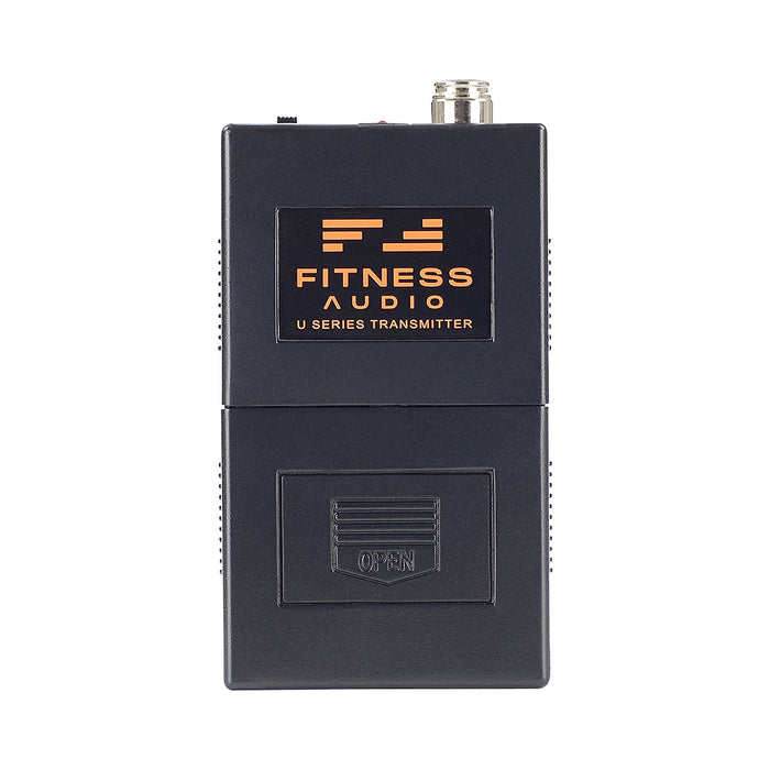 Fitness Audio UHF Base System with 2 Aeromic Headset Microphones and 2 Bodypack Transmitters