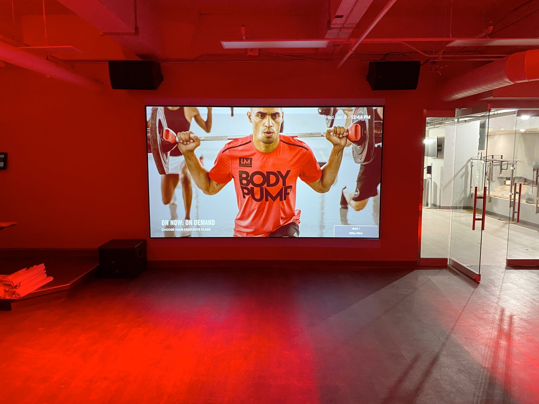 Your Guide to Choosing the Best Projectors and Screens for Cycle and Fitness Studios