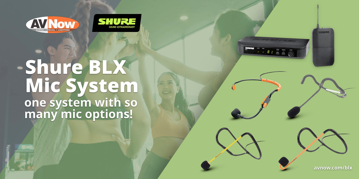 Shure BLX Series UHF Wireless Microphone System — AV Now