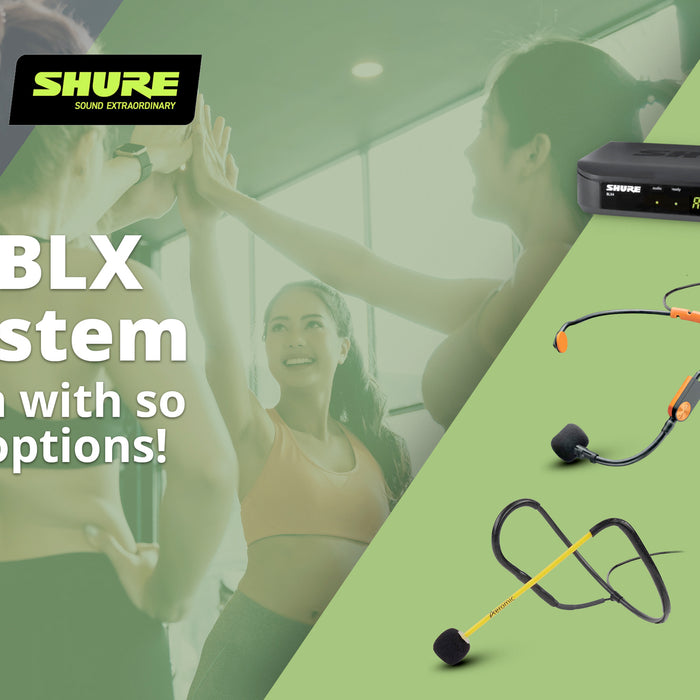Ultimate Guide to Shure BLX Series UHF Wireless Microphone System with E-mic Fitness Headset for Instructors