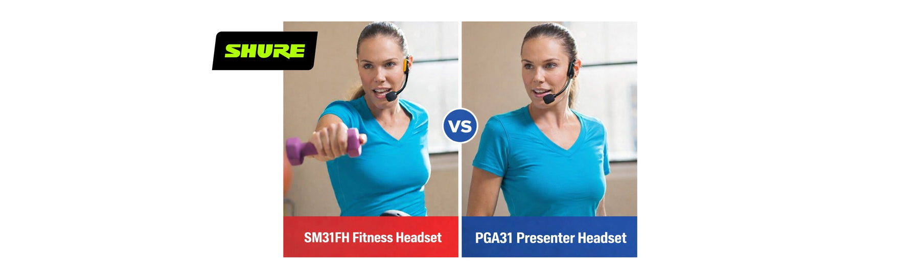 Shure SM31 vs PGA31: Which Microphone Is Best for Fitness Instructors?