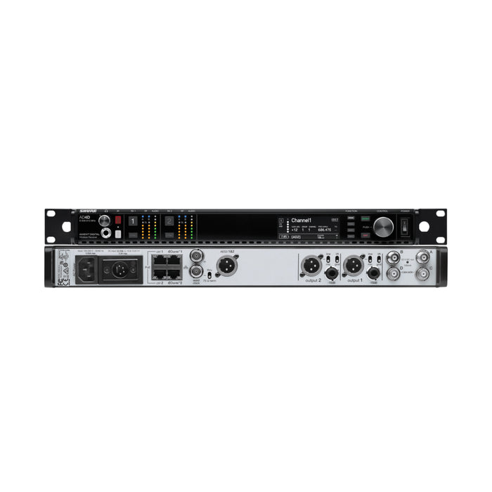 Shure AD4DUS Dual-Channel Receiver