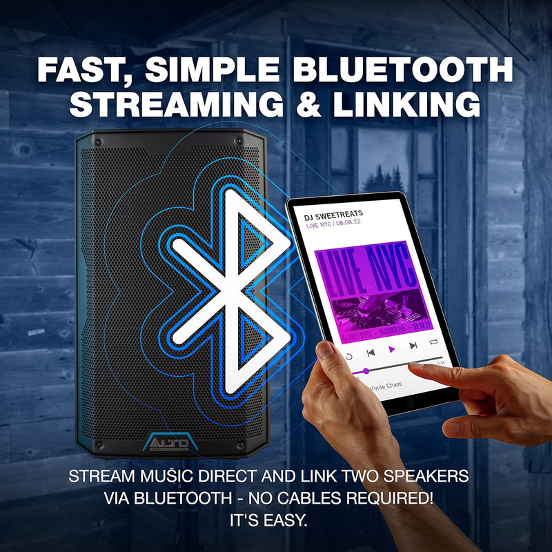 ALTO TS412XUS 2500-WATT 12" 2-Way Powered Loudspeaker with Bluetooth