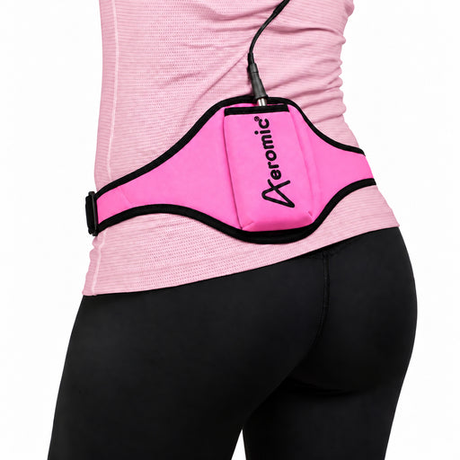 Aeromic Standard Vertical Microphone Transmitter Belt Pouch - Pink