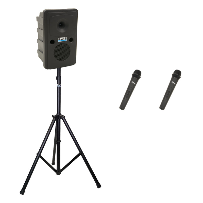 Anchor Audio Go Getter (XU2), Anchor-Air Portable Speaker with 2 Wireless Microphones