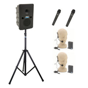 Anchor Audio Go Getter (XU4), Anchor-Air Portable Speaker with 4 Wireless Microphones