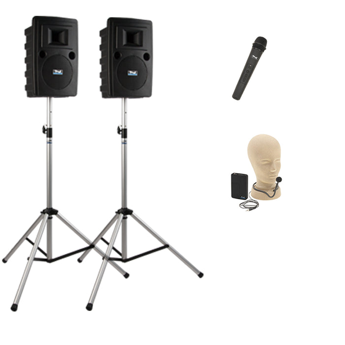Anchor Audio Liberty Pair (XU2, AIR), Anchor-Air Portable Speakers with 2 Wireless Microphones