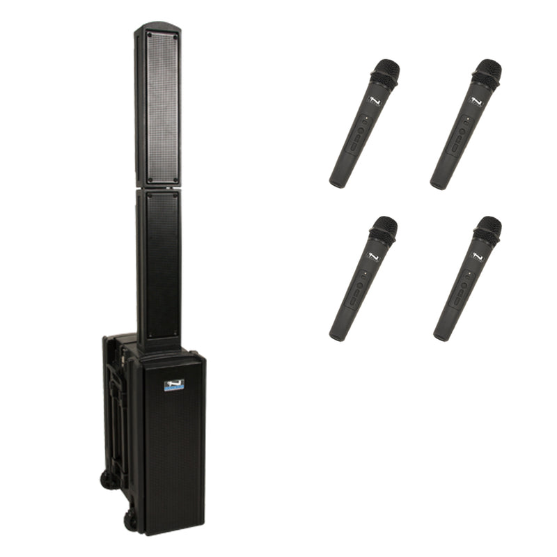 Anchor Audio Beacon (XU4) Portable Speaker with 4 Wireless Microphones