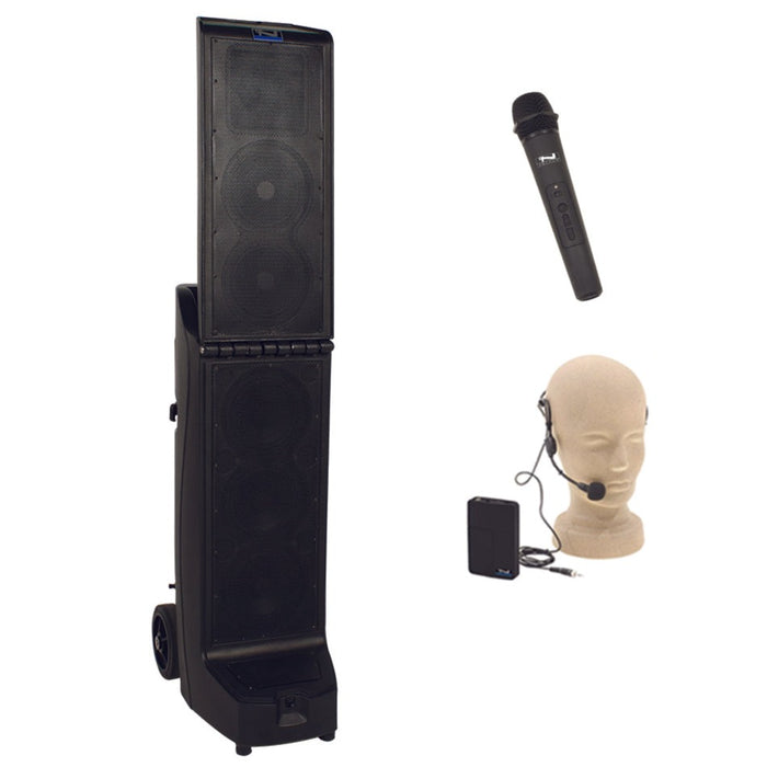 Anchor Audio Bigfoot (XU2), Anchor-Air Portable Sound Systems with 2 Wireless Microphones