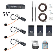 Complete Hot Yoga / Heated Studio Microphone System Bundle - Cableless Version