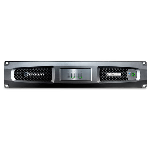 Crown Audio 4-Channel Amp - 300W per channel at 8 Ohms - 70V Available