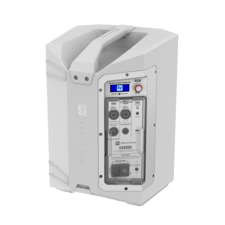 EVERSE 8 Weatherized Battery-Powered Speaker with Bluetooth® and Evo-E - White