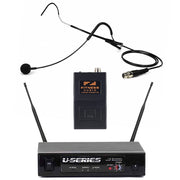 Fitness Audio FM41 Fitness Headset Microphone with U-Series UHF Wireless Microphone System