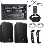 Group Fitness / Cycle Studio Sound System with Microphone System