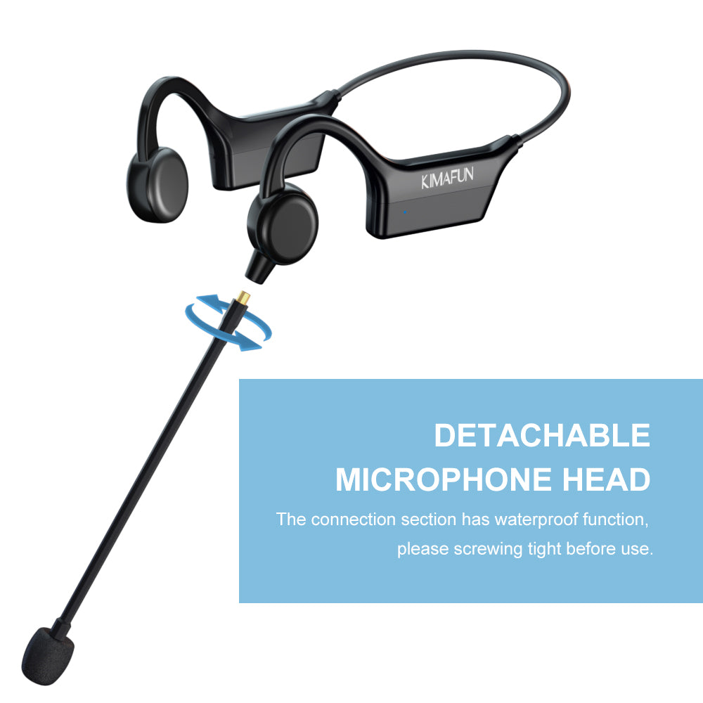 Wireless Waterproof Headset Microphone for Fitness & Aqua