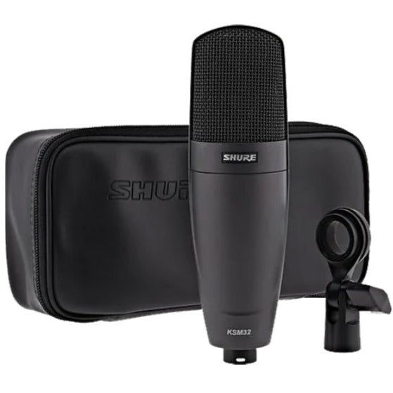 Shure KSM32/CG Cardioid Studio Condenser Microphone Stage Model (Charcoal Gray)