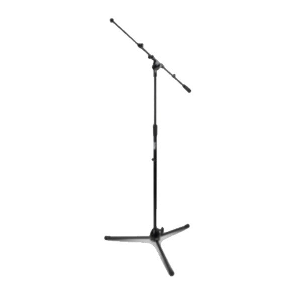 On Stage- Heavy-Duty Tele-Boom Mic Stand