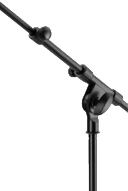 On Stage- Heavy-Duty Tele-Boom Mic Stand