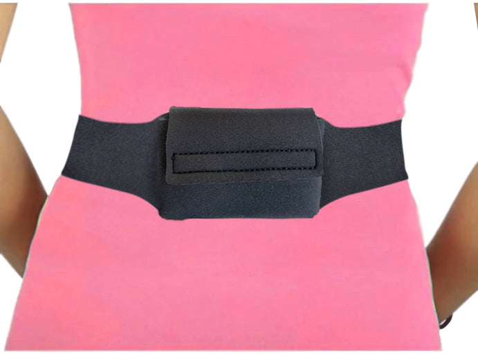 Horizontal (SP-6) Microphone Transmitter Belt Pouch