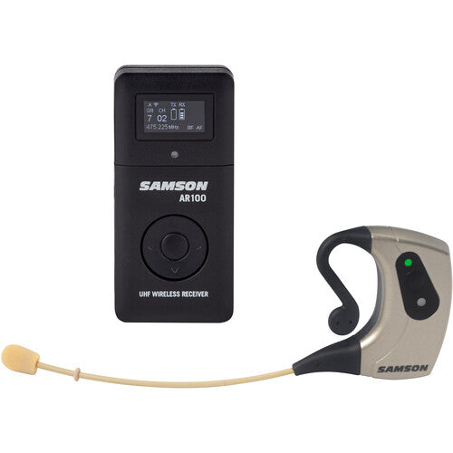Samson AirLine Micro Earset Wireless System with Rechargeable AR100 Micro Receiver