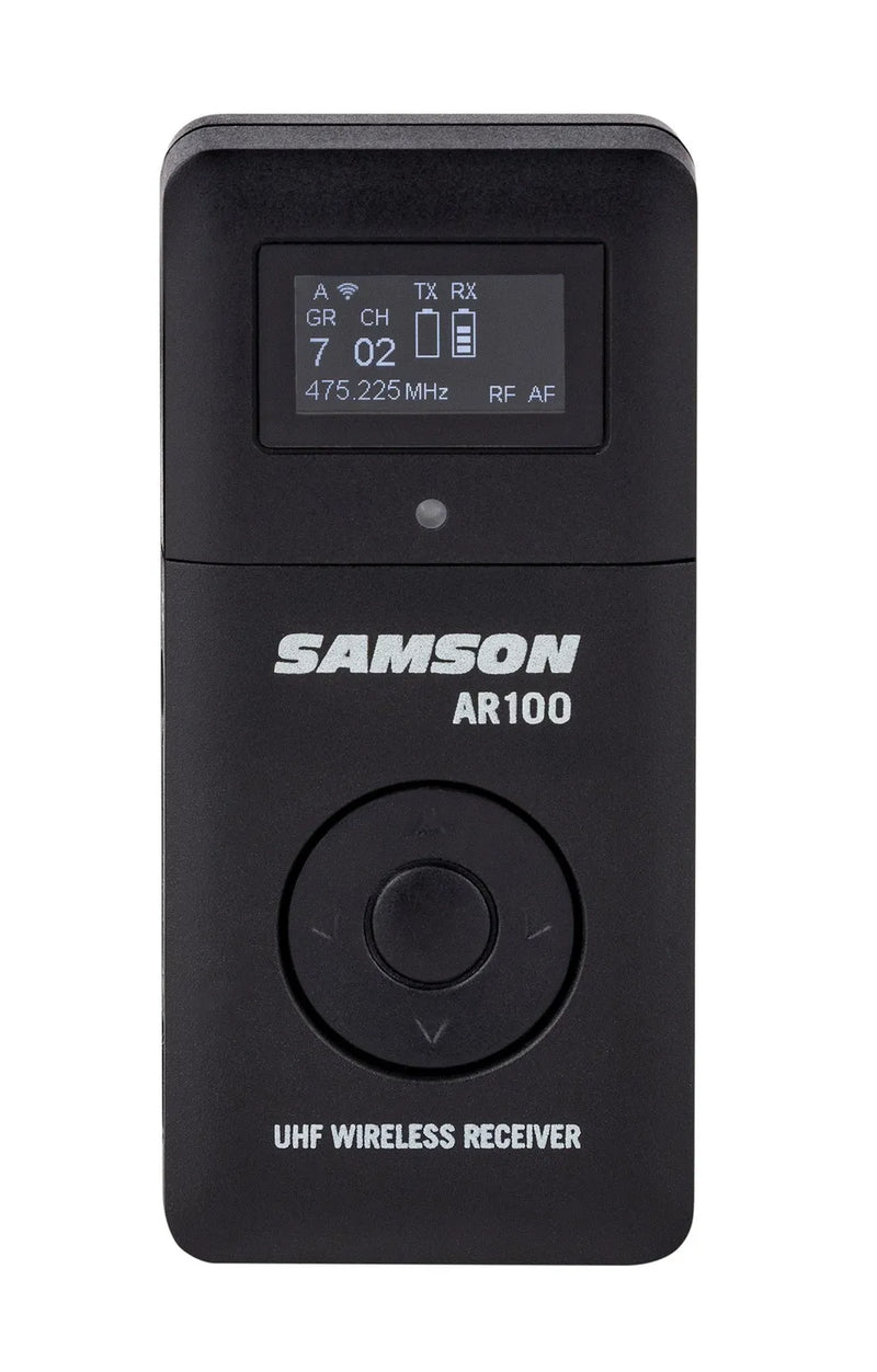 Samson AirLine Micro Earset Wireless System with Rechargeable AR100 Micro Receiver