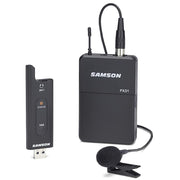 Samson Stage XPD2 Presentation USB Digital Wireless (2.4 GHz) System - LM8 Lavalier (PXD1/RXD2USB)