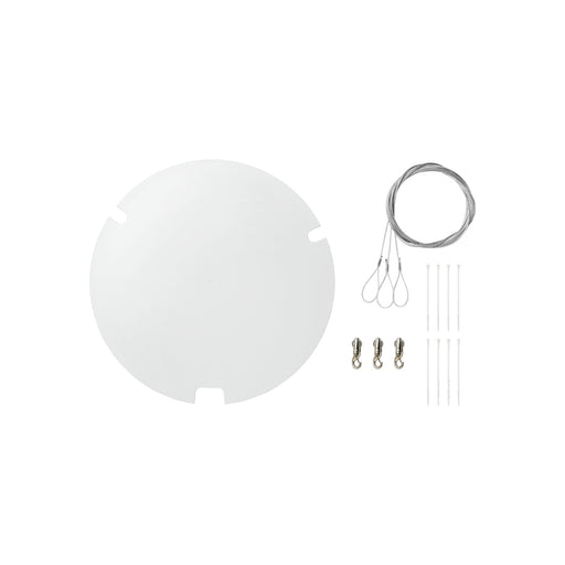 Shure A900W-R-GM Gripple Mount Kit, Round, White Cover