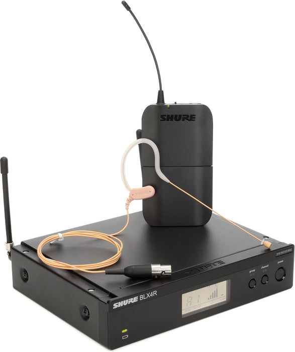Shure BLX14R/MX53 Wireless Rack-mount Presenter System with MX153 Earset Microphone