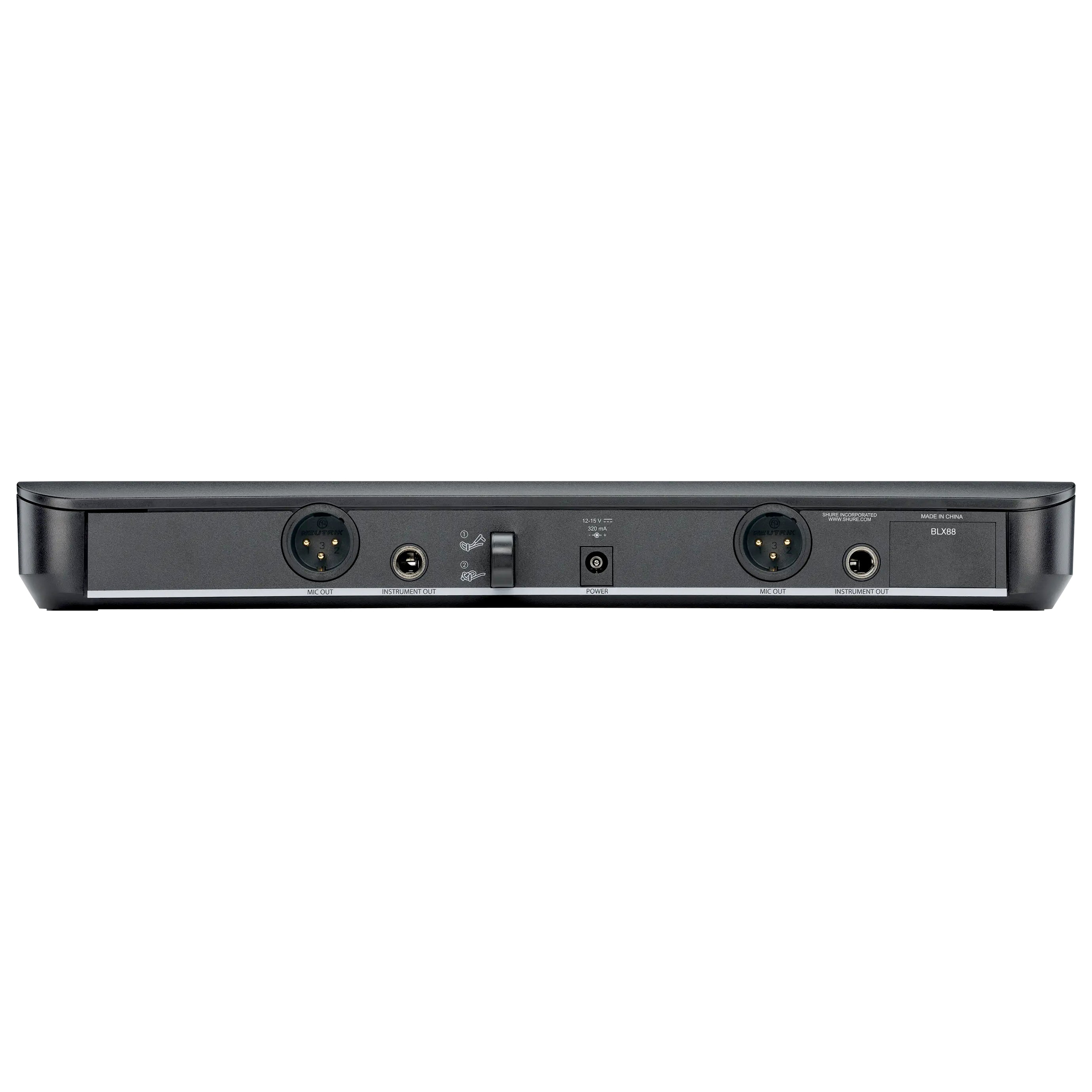 Shure BLX88 Dual Wireless Replacement Receiver — AV Now Fitness Sound