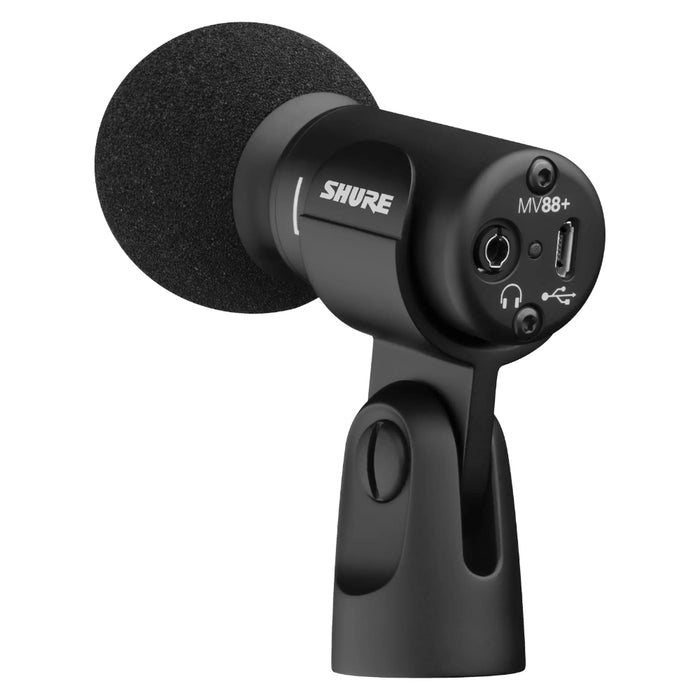 Shure MV88+ STEREO USB Microphone Stereo Condenser Microphone