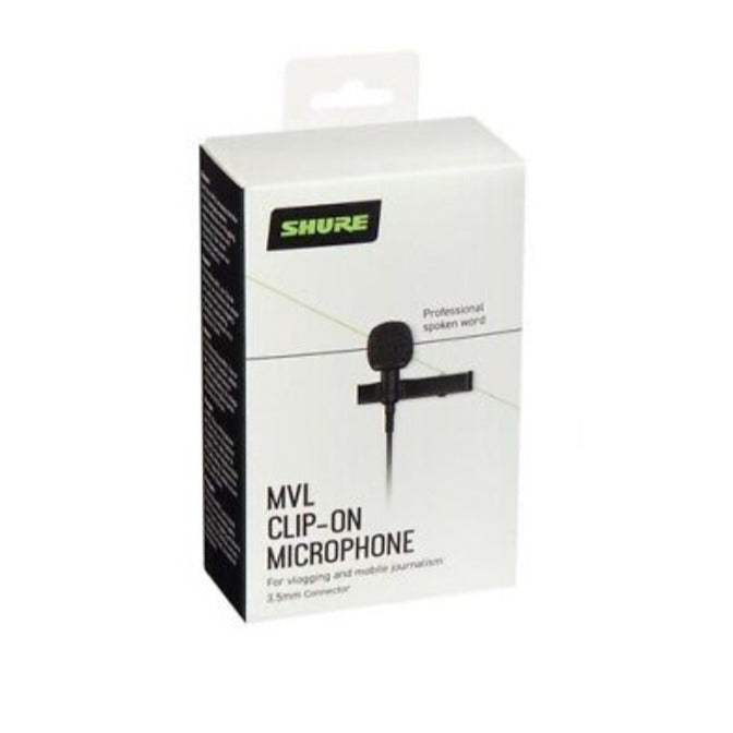 Shure MVL-3.5MM Clip-on Microphone