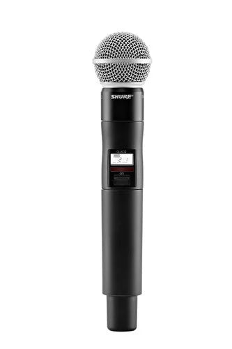 Shure QLXD124-85 Bodypack and Vocal Combo System with WL185-SM58A