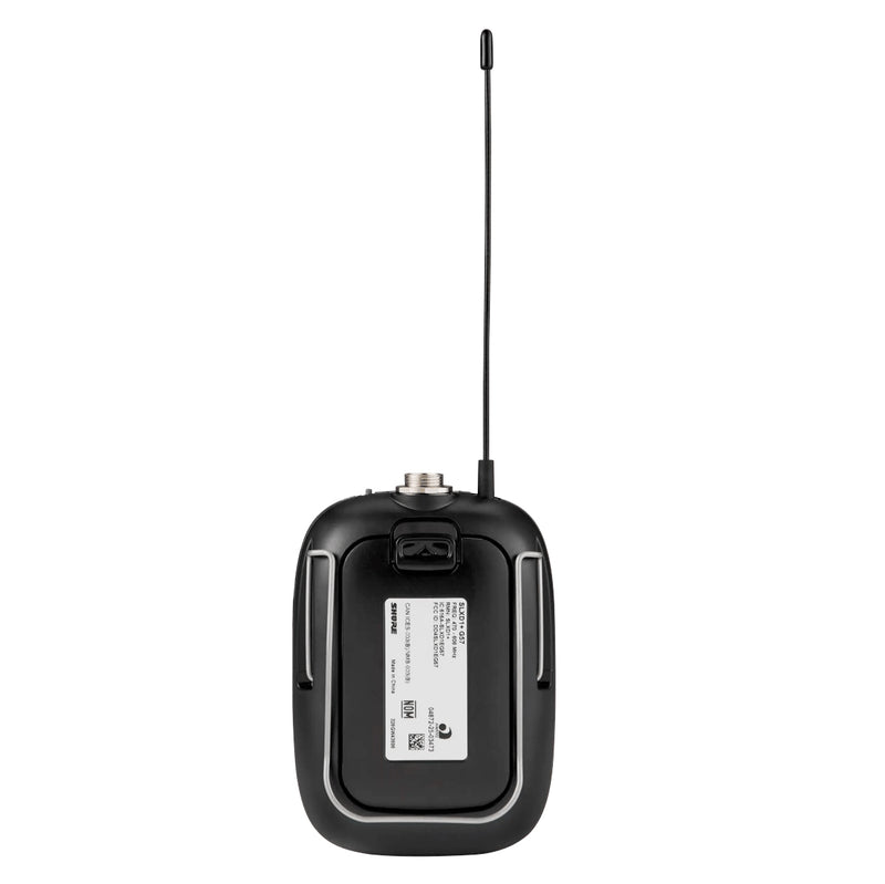 Shure SLXD1+ Wireless Bodypack Transmitter Clip Back