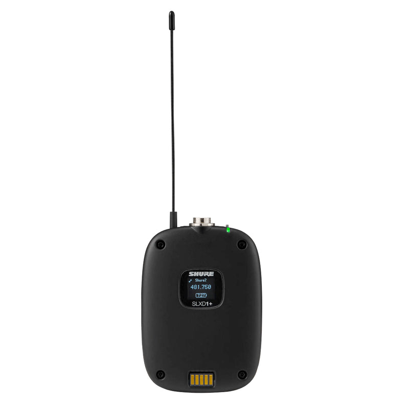 Shure SLXD1+ Wireless Bodypack Transmitter