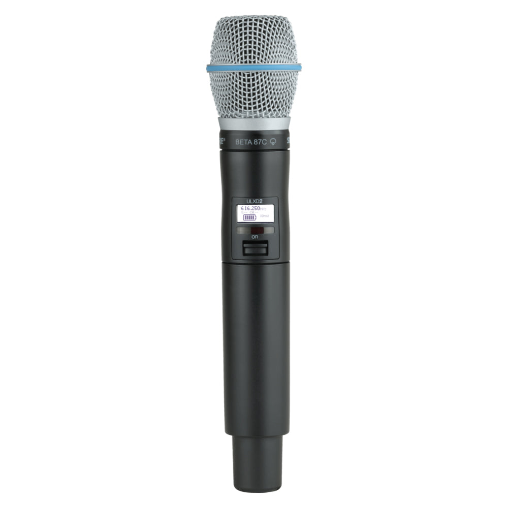 Shure ULXD2/B87C Handheld Transmitter BETA 87C Microphone — AV Now