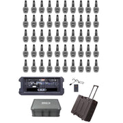 Sound Off Silent Disco Group Exercise System for Gyms and Wellness Centers - 50 Headsets