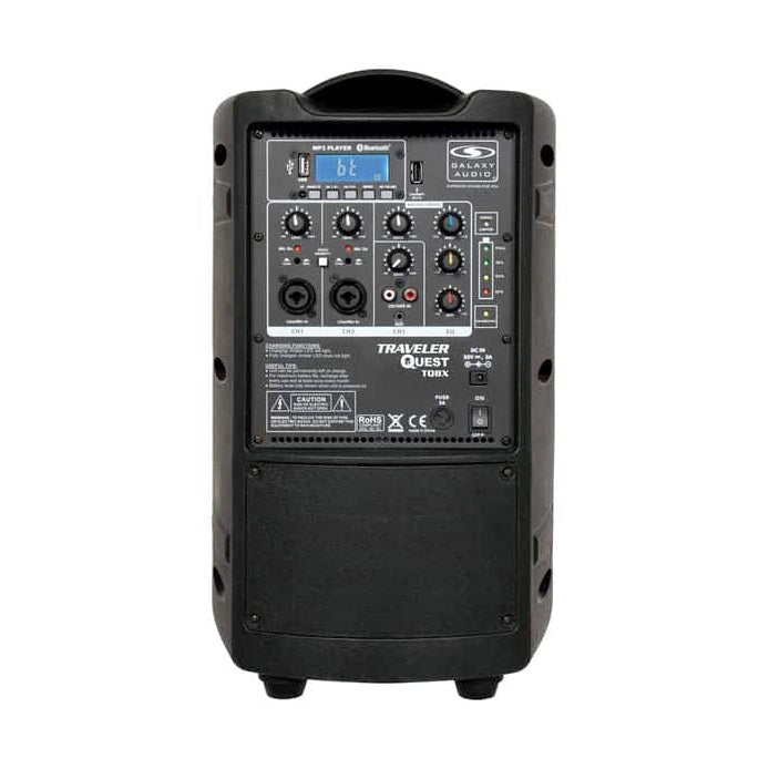 Galaxy Audio TQ8X Battery Powered Portable Speaker