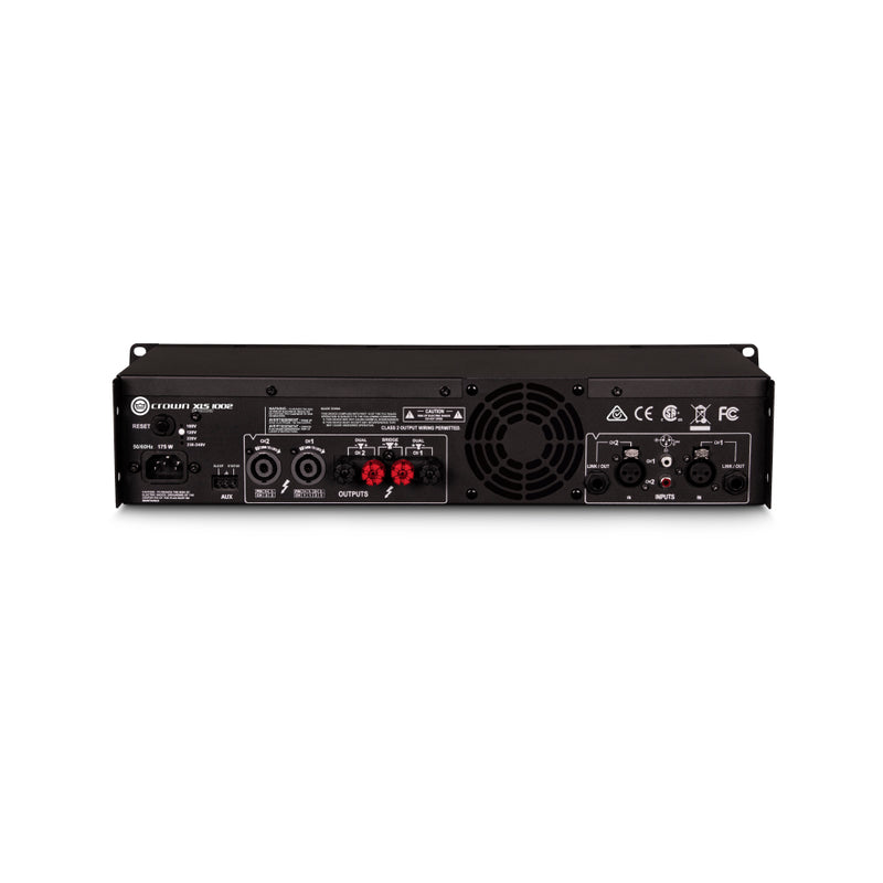 Crown Audio XLS 1002 Stereo Power Amplifier (350W at 4 Ohm)