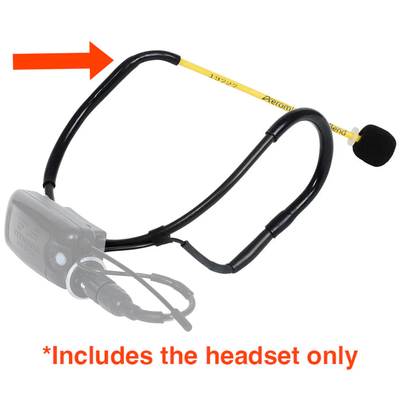 AeroMic Headset Microphone Only (Mini-TX version) - MTU8 Transmitter Sold Separately