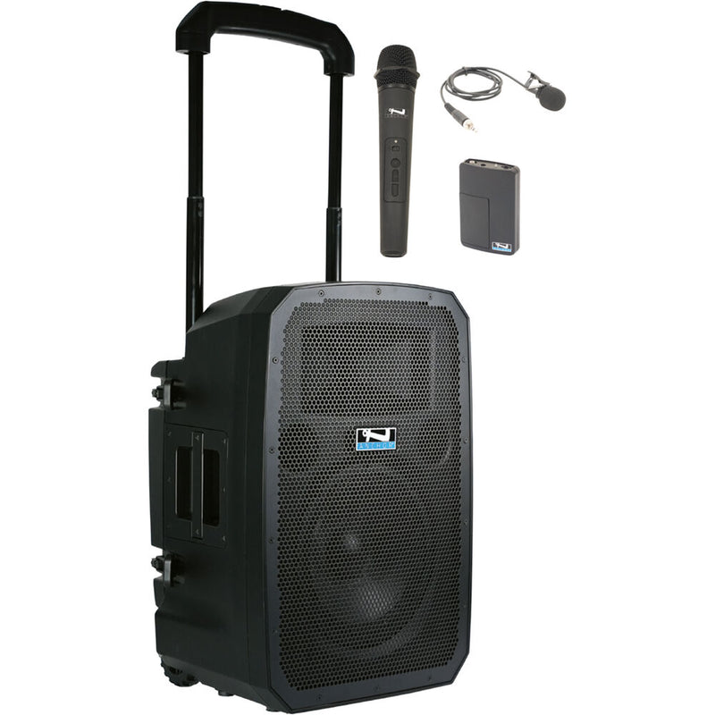 Anchor Audio Liberty 3 Portable Sound System with AnchorLINK, Bluetooth and Handheld Microphone and Lapel Microphone