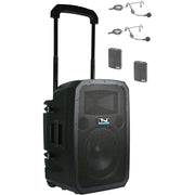 Anchor Audio Liberty 3 Portable Sound System with AnchorLINK, Bluetooth and (2) Handband Headset Microphones