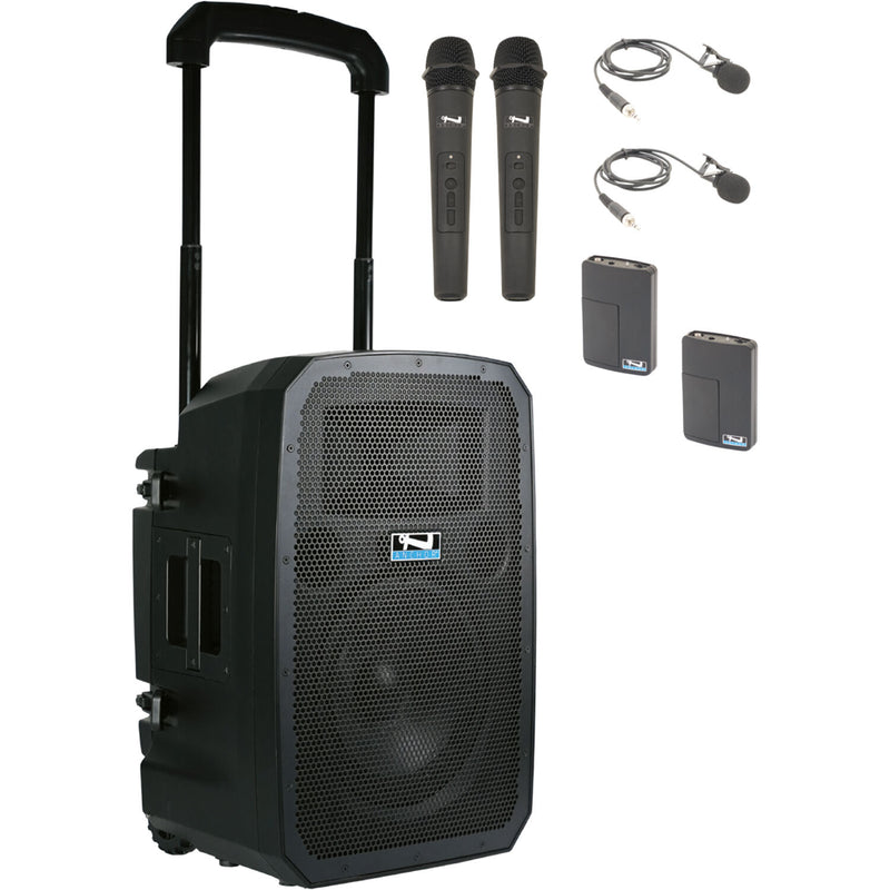 Anchor Audio Liberty 3 Hub Battery-Powered PA System with (4) Wireless Microphones