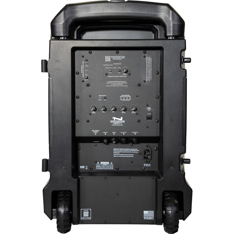 Anchor Audio Liberty 3 Pair Hub Connect Battery-Powered PA System with (1) Microphone