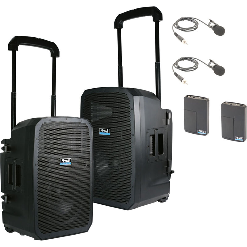 Anchor Audio Liberty 3 Pair Hub + Connect Bundle 2 PAs with 2 Microphones