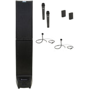 Anchor Audio Bigfoot 3 Link 4 Portable PA AnchorLink with (2) Collar Microphones and 2 Handhelds Mics