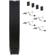 Anchor Audio Bigfoot 3 Link 4 Portable PA AnchorLink with (4) Headset Microphones