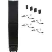 Anchor Audio Bigfoot 3 Hub 4 Portable PA System AnchorLink, Anchor Flex with (4) Headband Microphones