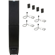 Anchor Audio Bigfoot 3 Hub 4 Portable PA System AnchorLink, Anchor Flex with (4) Collar Microphones