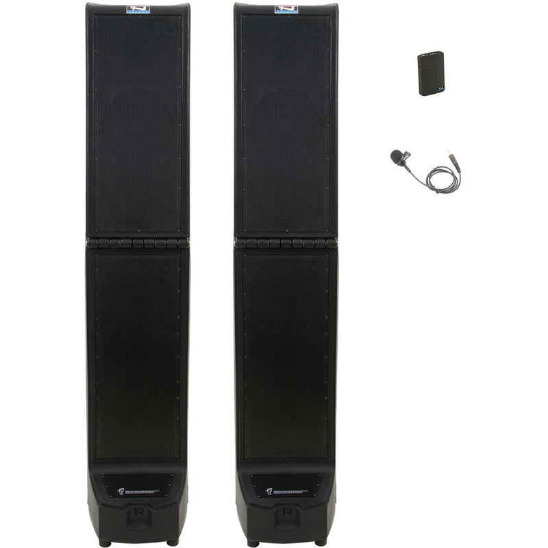 Anchor Audio Bigfoot 3 Hub Connect 1 Portable PA and (1) Lapel Microphone